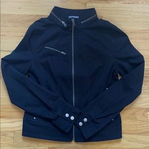 Fun zipper detailed jacket from Express